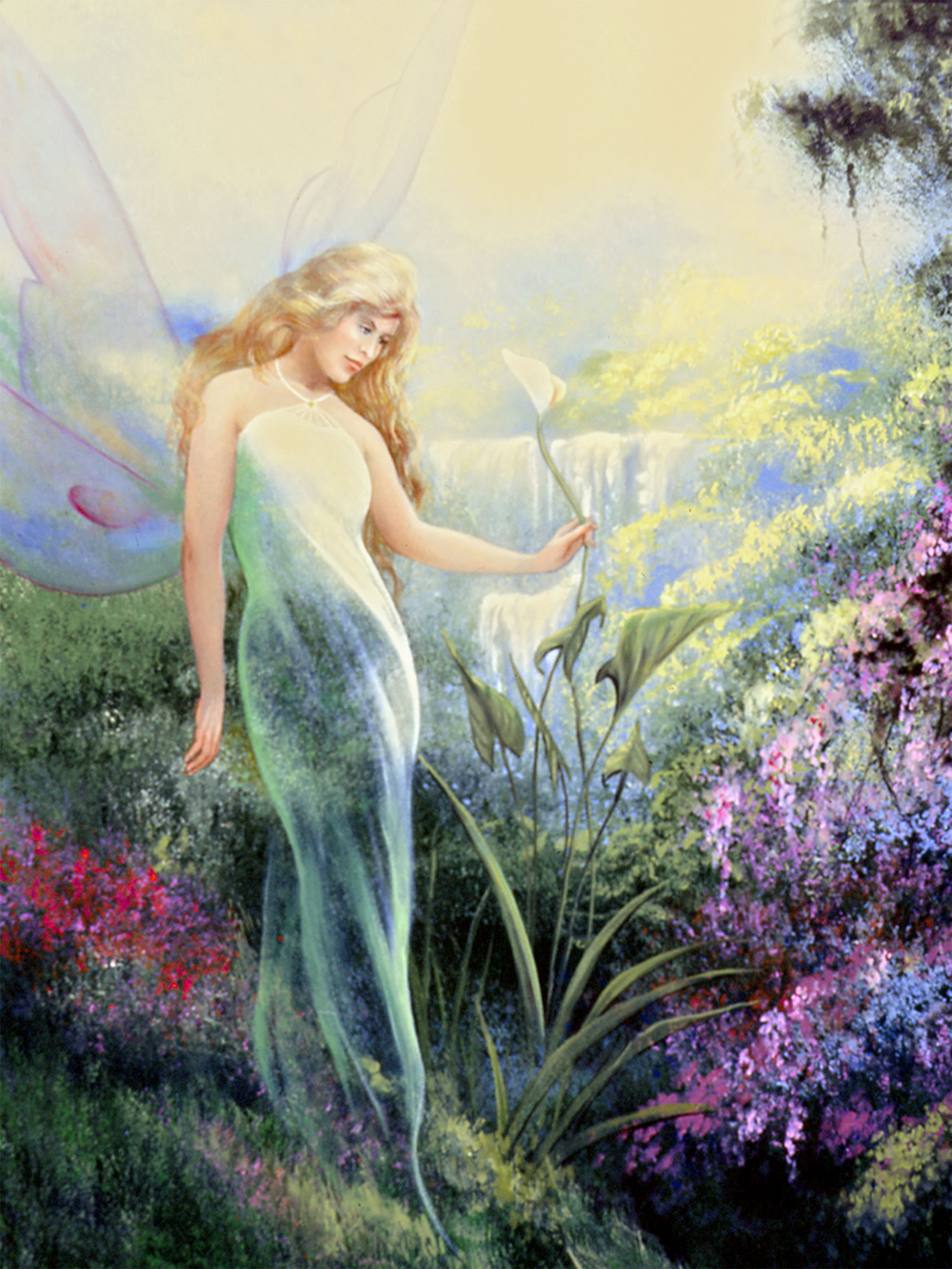 Angel of Flowers Inspired Origination